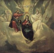 El Greco The Coronation of the Virgin oil painting